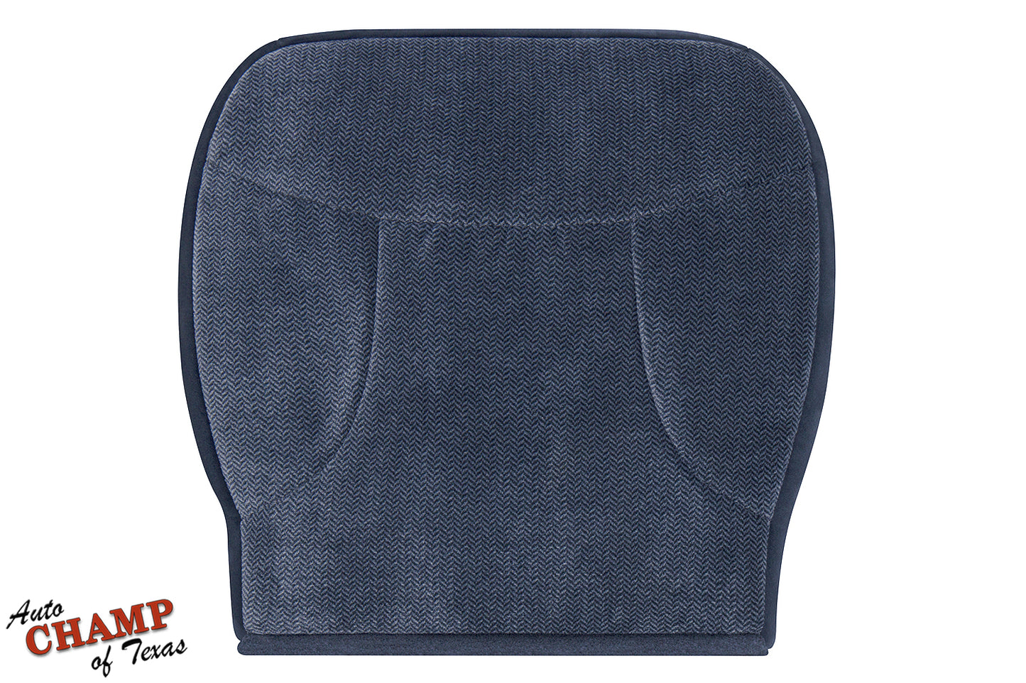 1992-1993 ford bronco xlt driver side bottom cloth seat cover blue