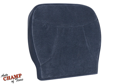 1992-1993 ford bronco xlt driver side bottom cloth seat cover blue