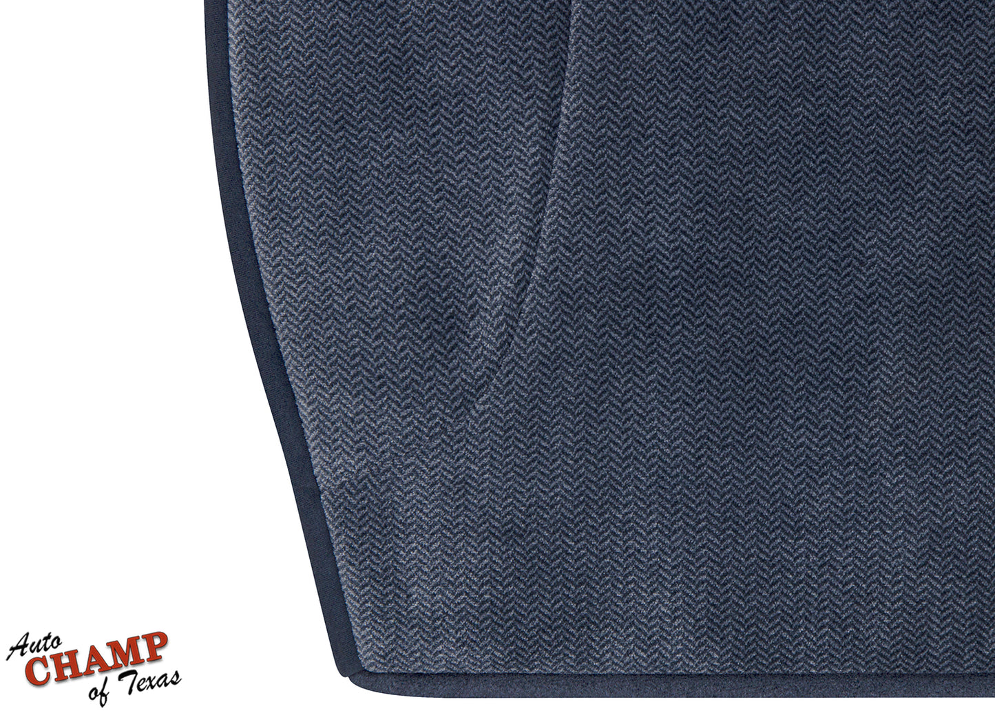 ford bronco xlt driver side bottom cloth seat cover blue replacement