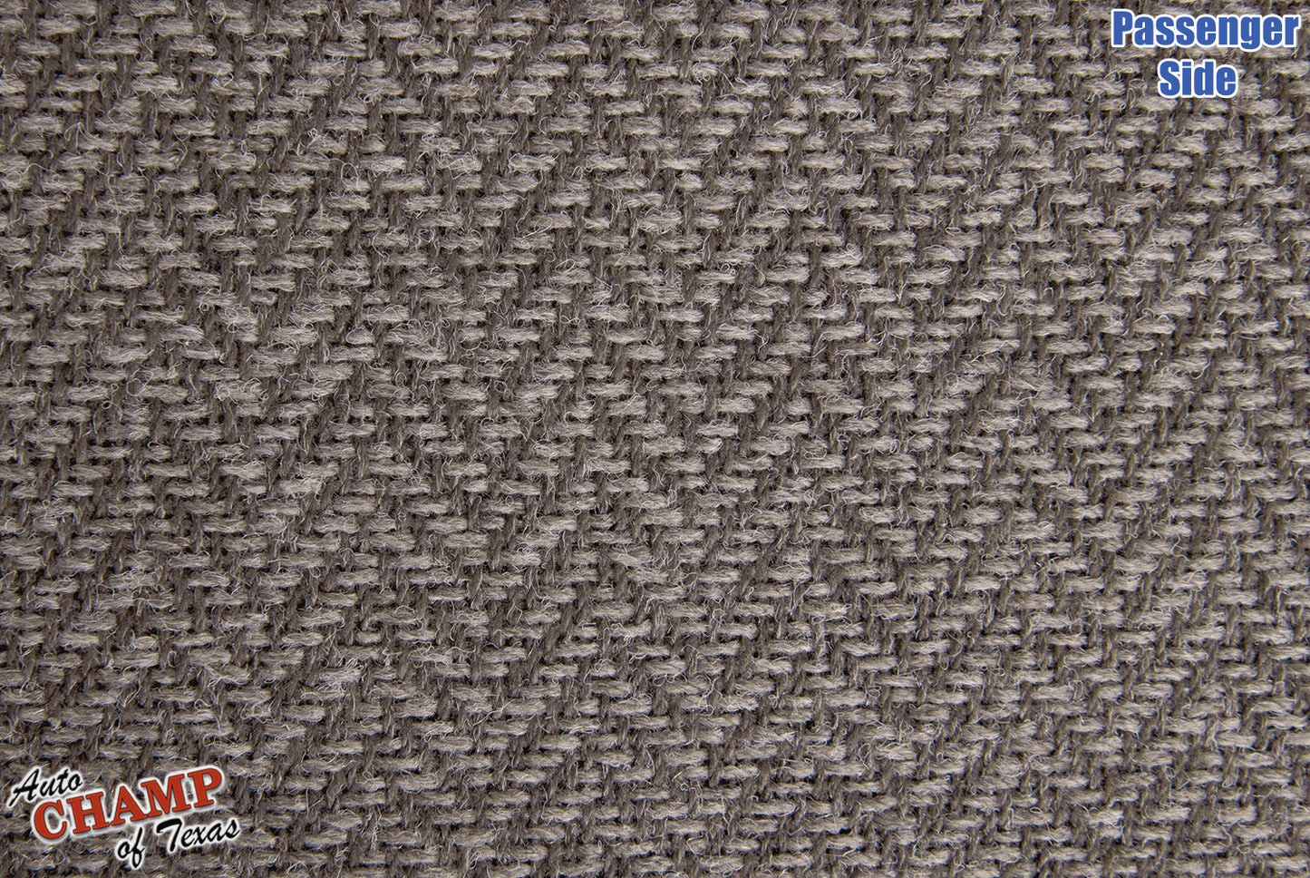 1992-1993 ford bronco xlt passenger side bottom cloth seat cover tan fabric close-up