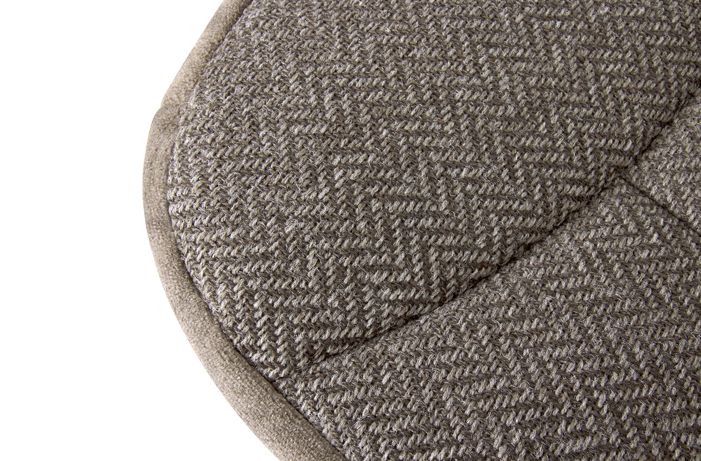 1992-1993 ford bronco xlt passenger side bottom cloth seat cover tan close-up