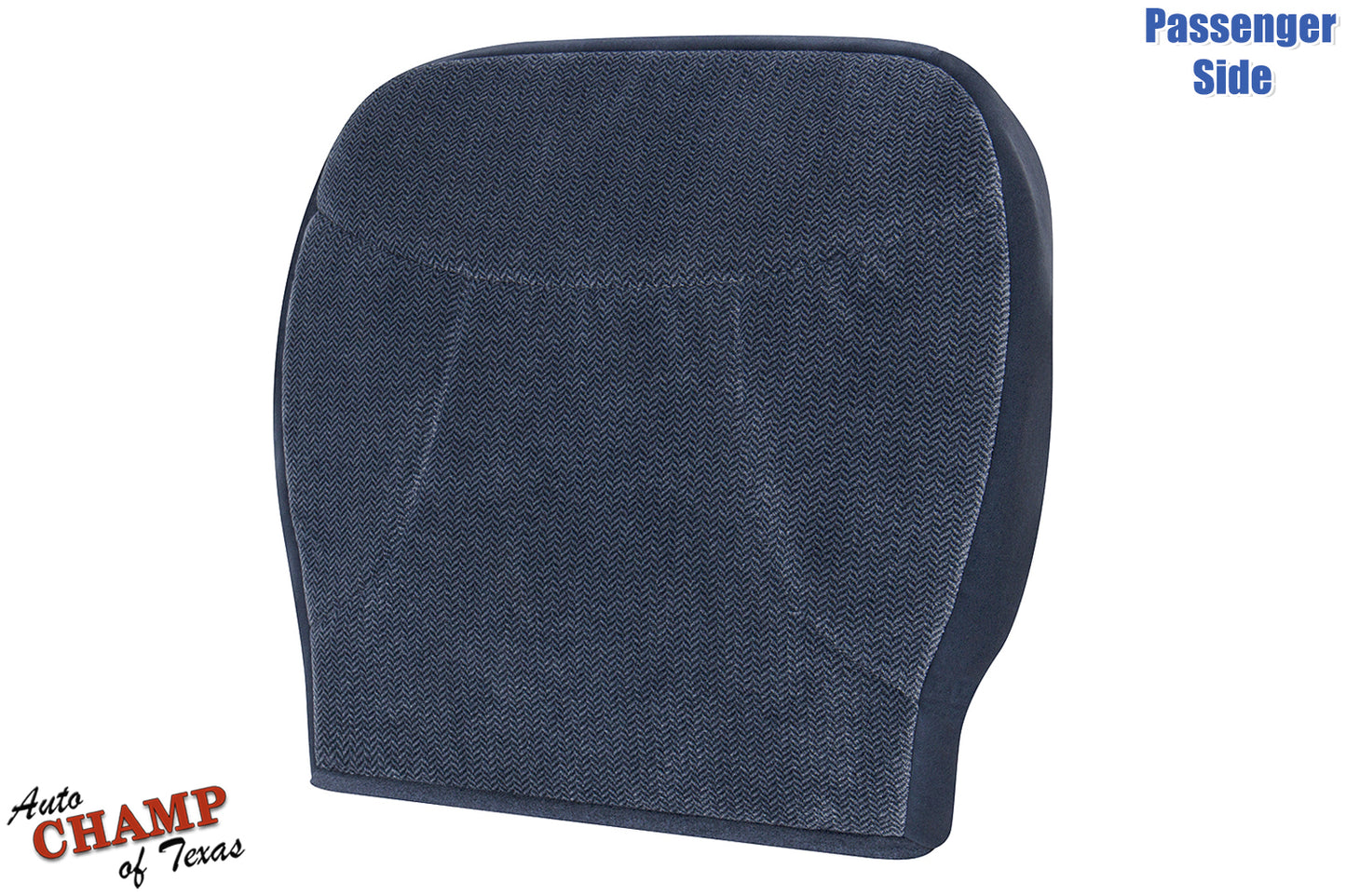 1992-1993 ford bronco xlt passenger side bottom replacement cloth seat cover blue