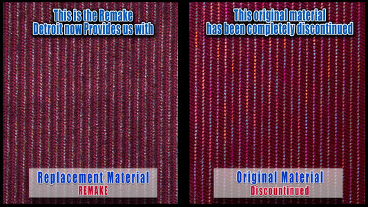 1994 1997 ford f550 red oem cloth driver bench seat