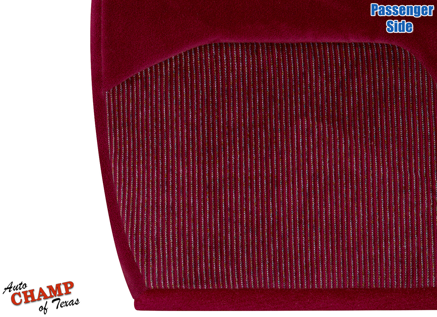 red passenger seat bench bottom cover ford f550 1994 1997