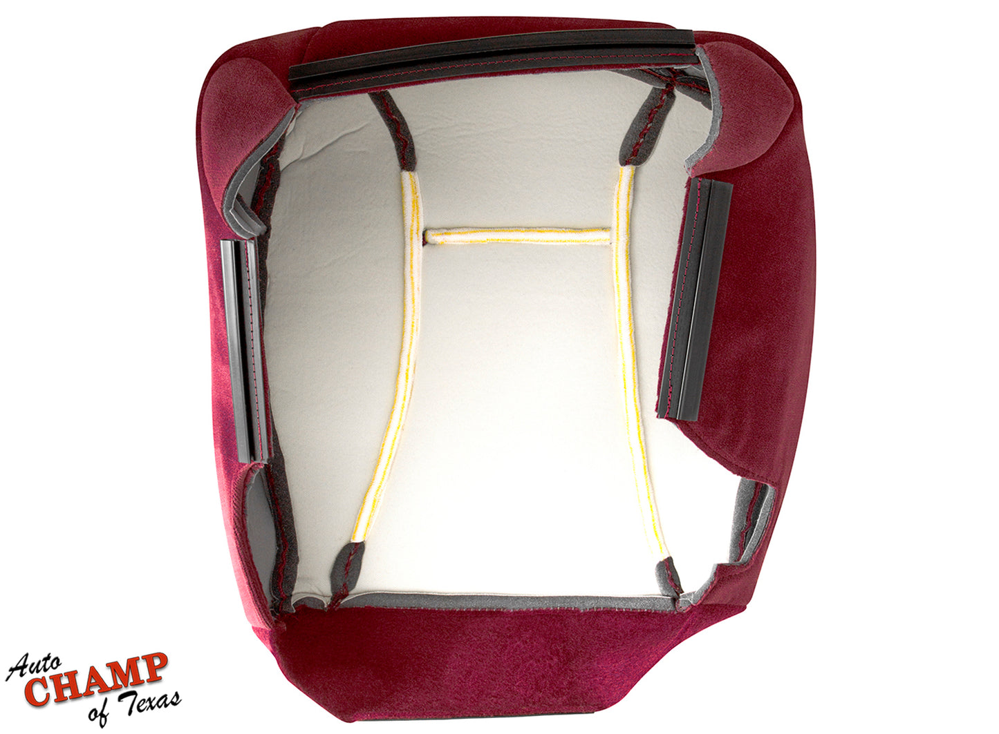driver seat red cloth cover ford f150 1994 1996 xlt