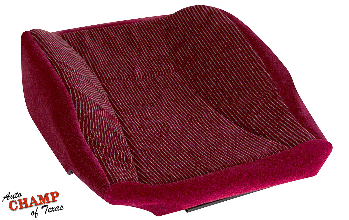 driver red seat cover cloth bench ford f150 1994 1996