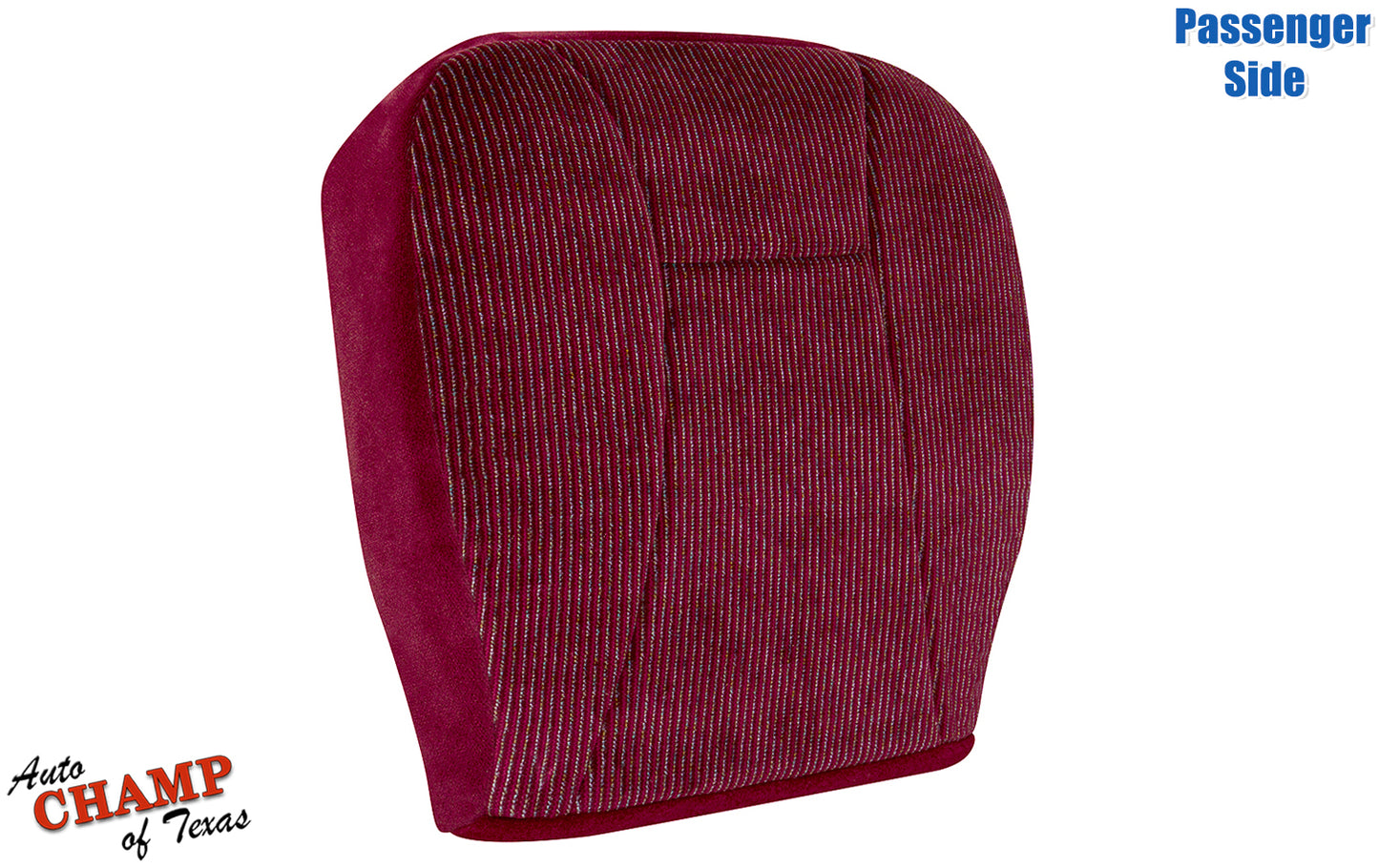 1994 1996 ford bronco xlt red seat cover zoomed view