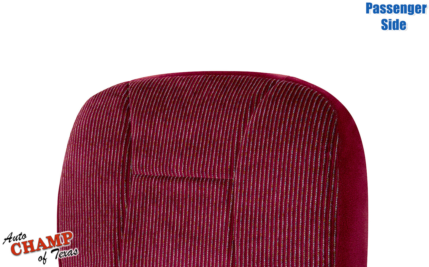 1994 1996 ford bronco xlt red seat cover closeup