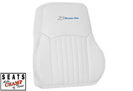 1994 firebird seat cover anniversary leather white lean back