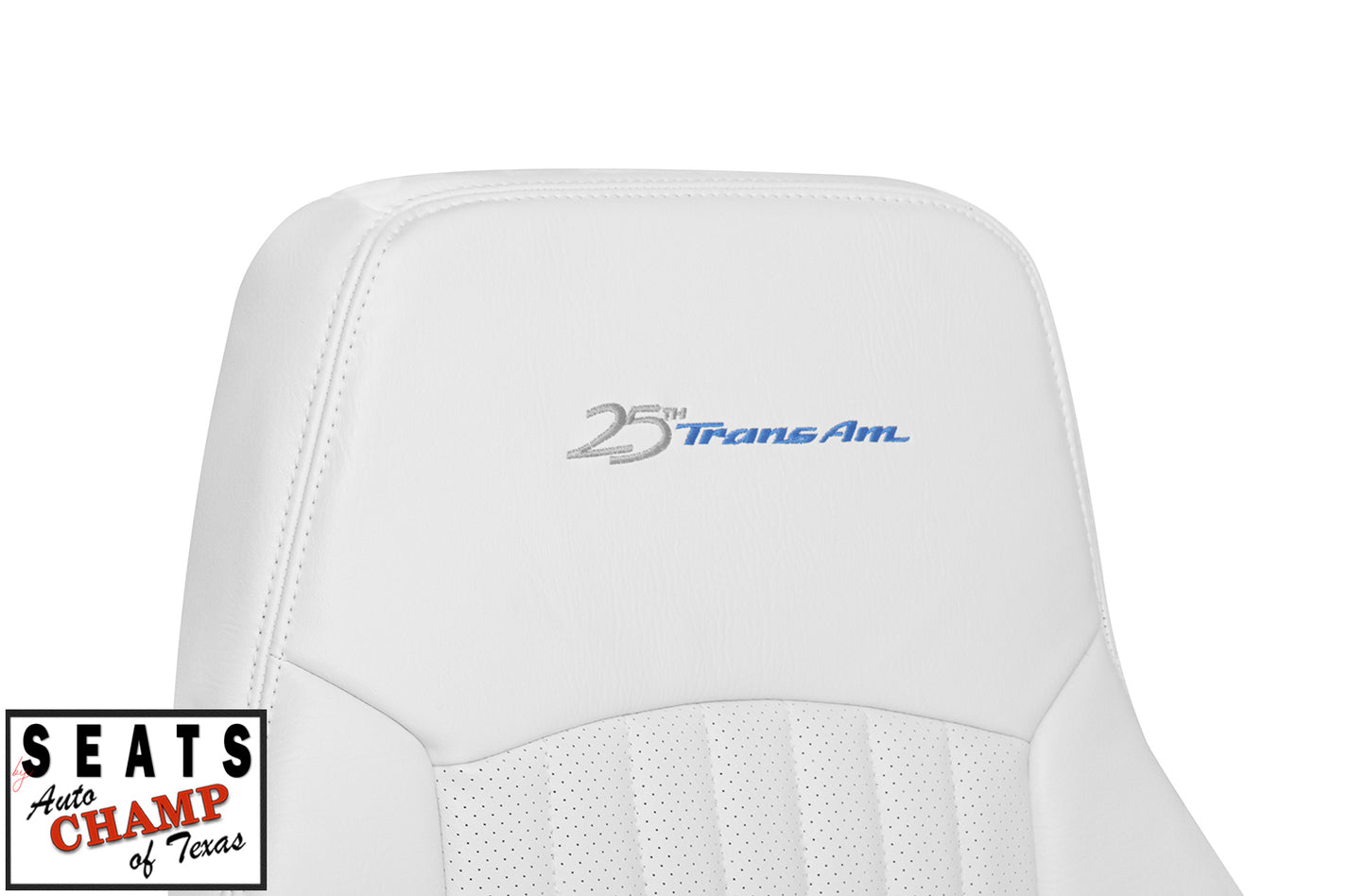 anniversary edition firebird seat white leather trim match