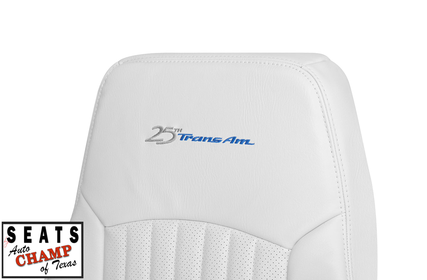 trans am 1994 anniversary seat cover restoration white