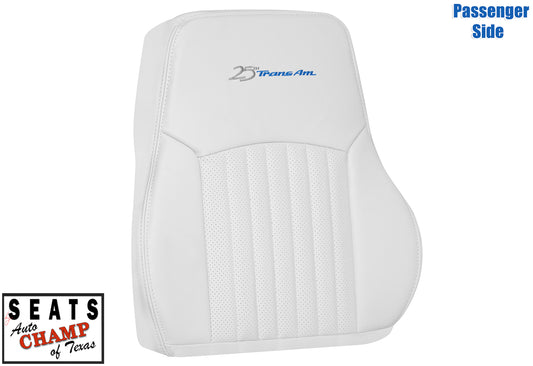rear seat panel white leather 1994 trans am cover