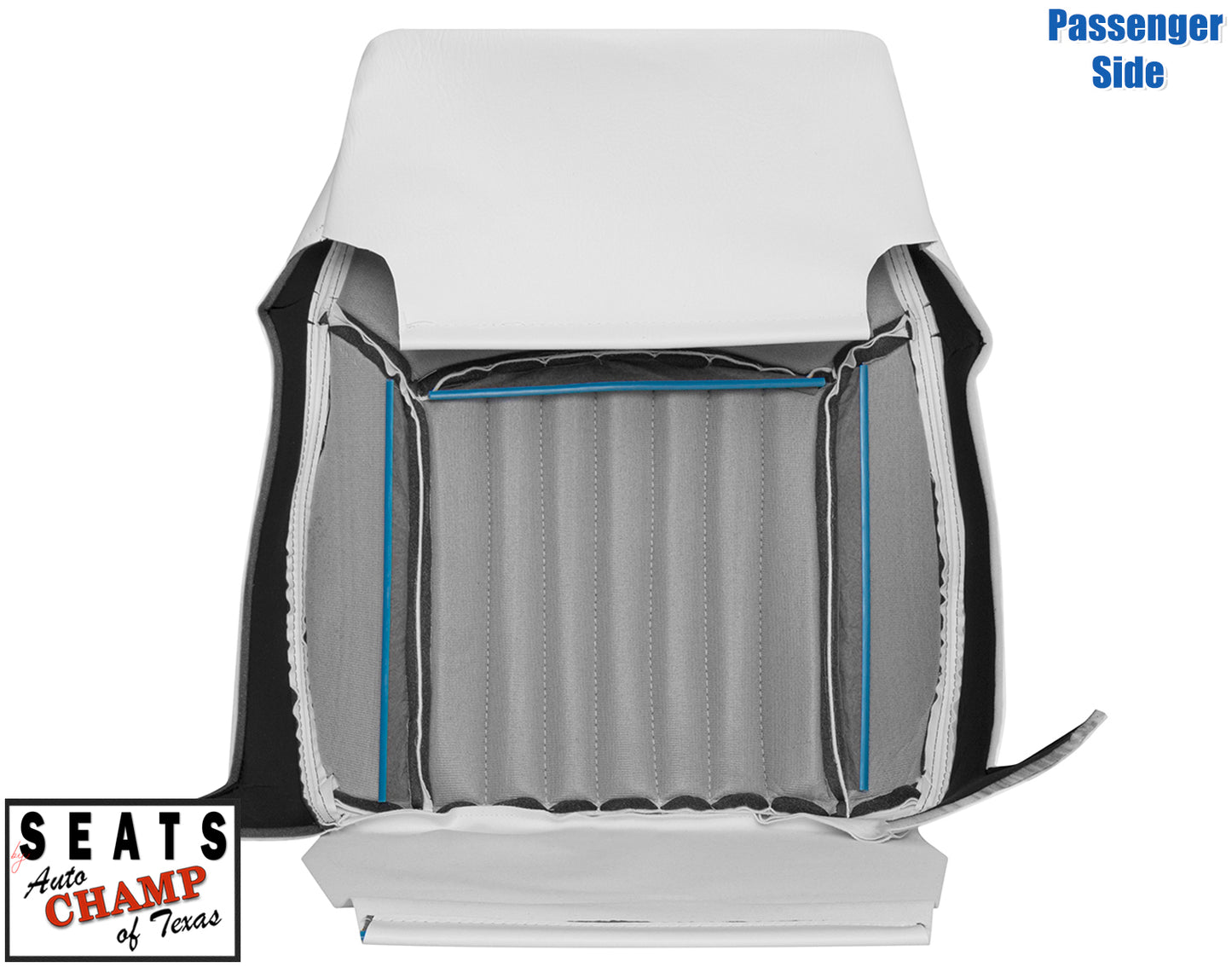driver seat cover white leather trans am 1994 anniversary