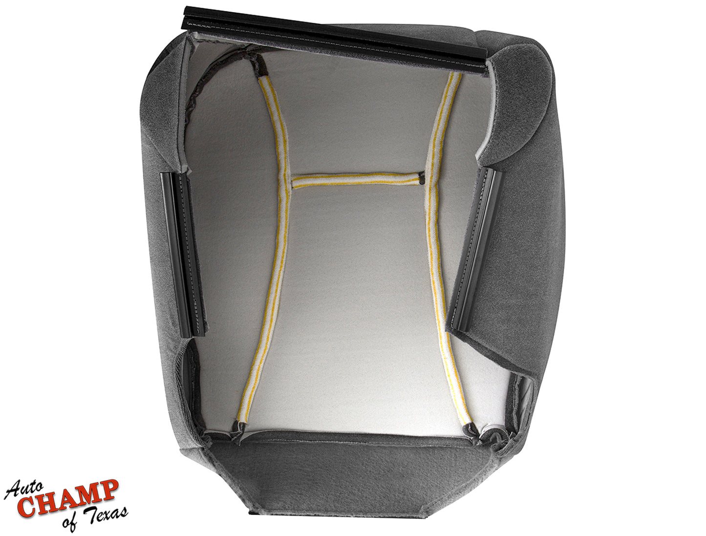 bronco xlt cloth seat bottom gray fit passenger