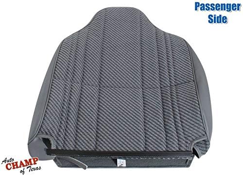 dodge ram 1500 st lean back seat cover passenger gray cloth 1994 1997