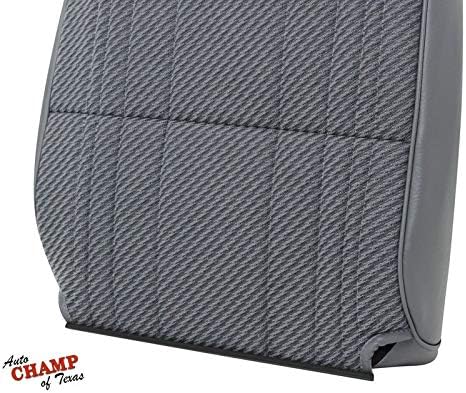 gray cloth lean back seat dodge ram 1500 st driver replacement cover