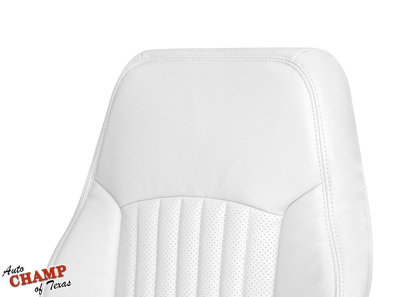 clean white seat cover trans am lean back leather