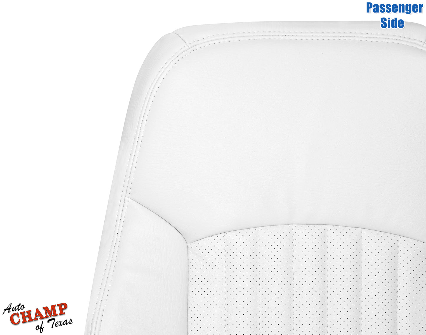 lean back seat cover white leather oem trans am 1993 1995