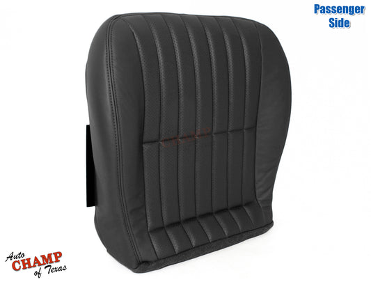 2000–2002 Chevy Camaro Z28 RS SS Passenger Bottom Leather Seat Cover Black