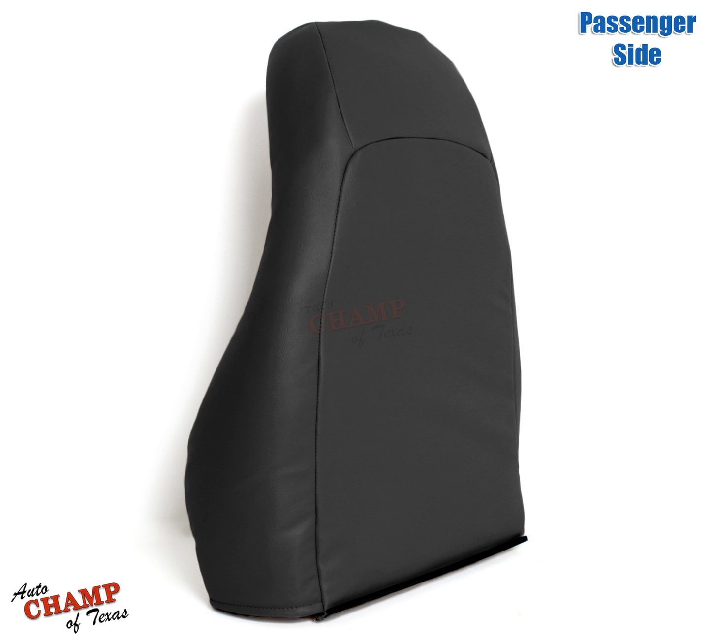 2000–2002 Chevy Camaro Passenger Side Complete Leather Seat Covers Black