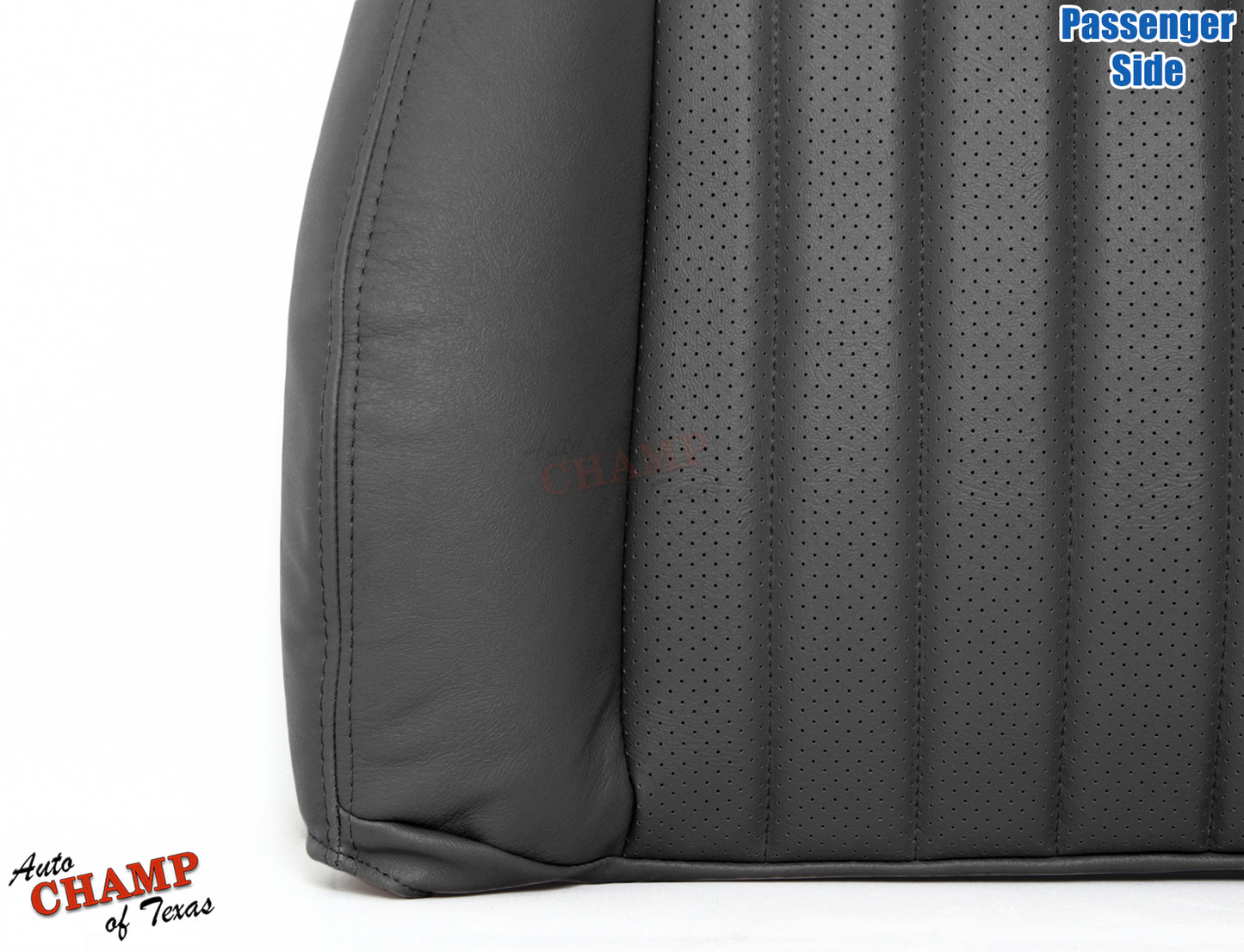 2000-2002 Chevy Camaro Z28 RS SS Passenger Side Lean Back Leather Seat Cover Black