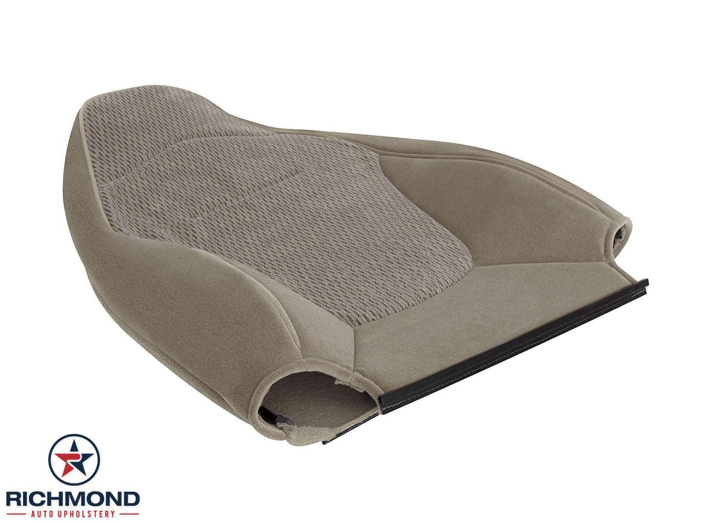 1997-1998 Ford F-150 XLT Driver Side Lean Back Cloth Seat Cover, Tan