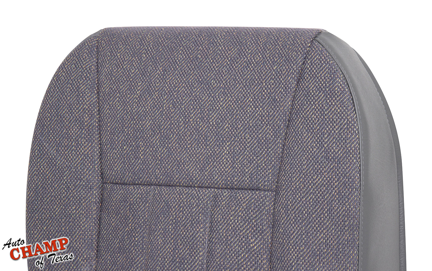 1997 1998 jeep cherokee classic driver side bottom cloth seat cover mist gray reverse side view