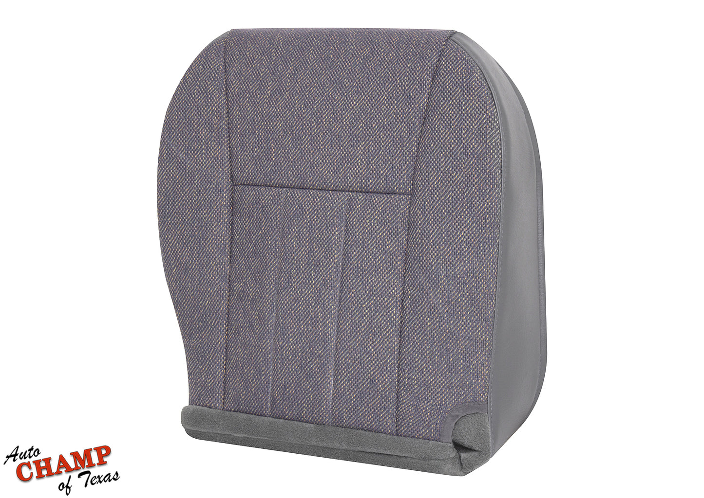 1997 1998 jeep cherokee classic driver side bottom cloth seat cover mist gray replacement part backside