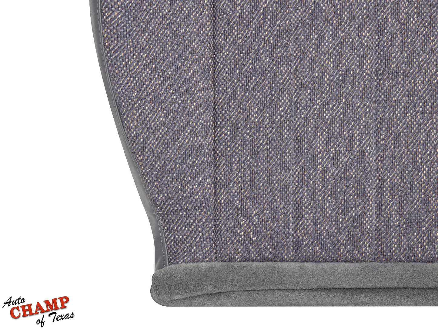 1997 1998 jeep cherokee classic driver side bottom cloth seat cover mist gray oem match backside