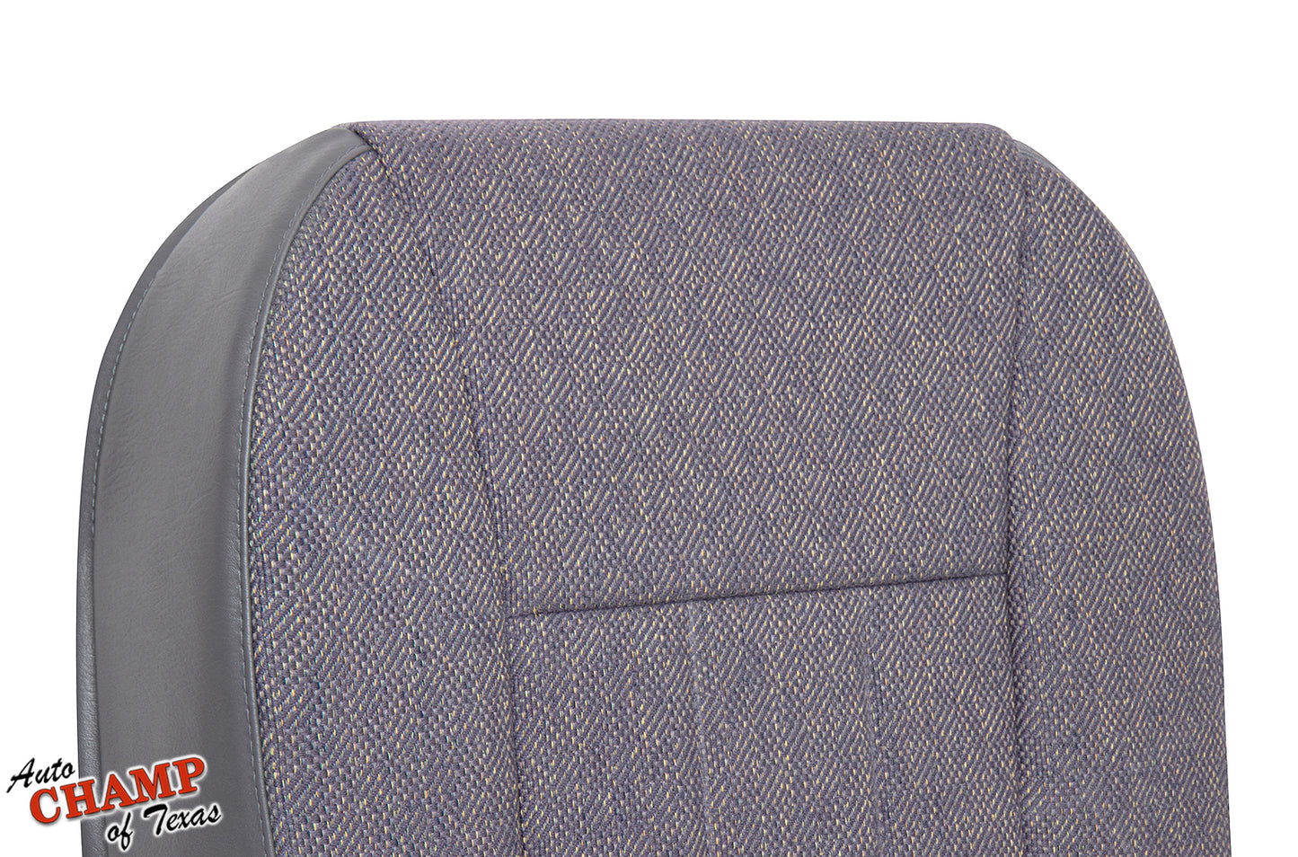 1997 1998 jeep cherokee classic driver side bottom cloth seat cover mist gray inside view