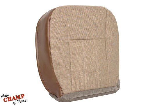 1997-1998 jeep cherokee classic seat cover replacement tan saddle driver backrest auto champ of texas