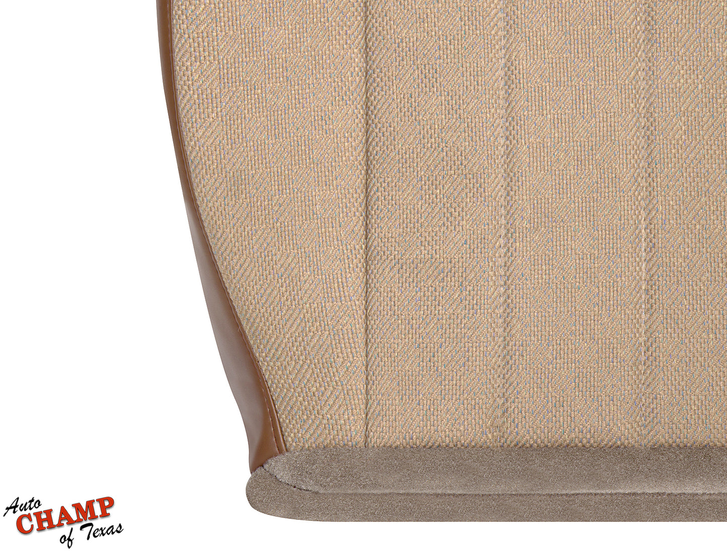 1997-1998 Jeep Cherokee Classic driver seat cover close-up tan replacement