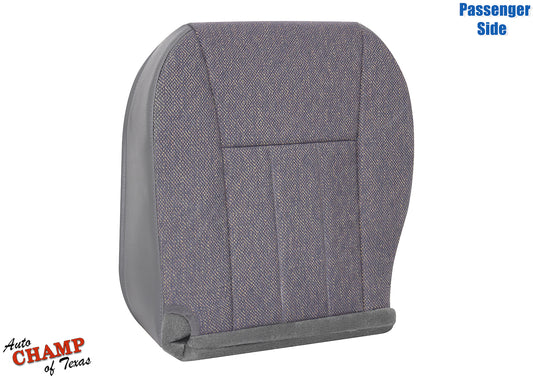 passenger side bottom cloth seat cover mist gray for 1997-1998 jeep cherokee classic with factory-style fit and durable stitching