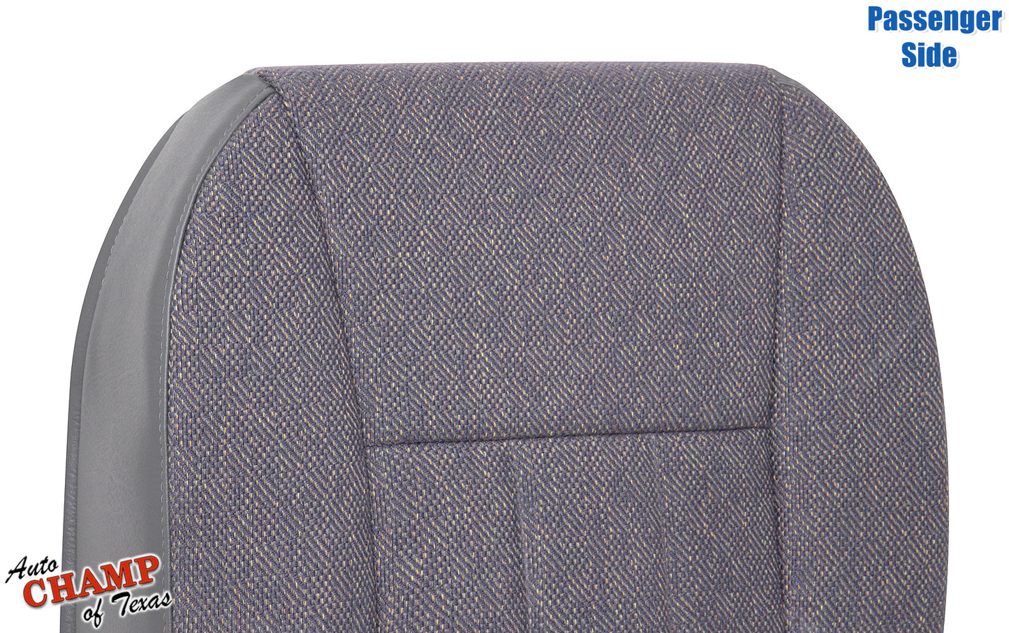 1997-1998 jeep cherokee classic passenger side bottom cloth seat cover mist gray