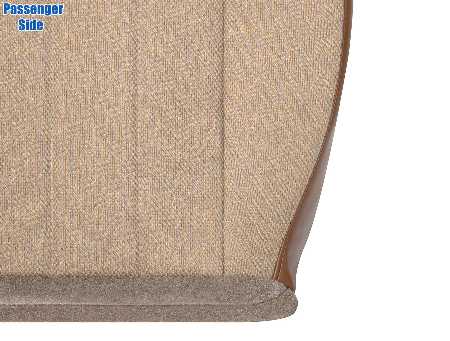 1997-1998 jeep cherokee classic passenger bottom cloth seat cover tan premium replacement