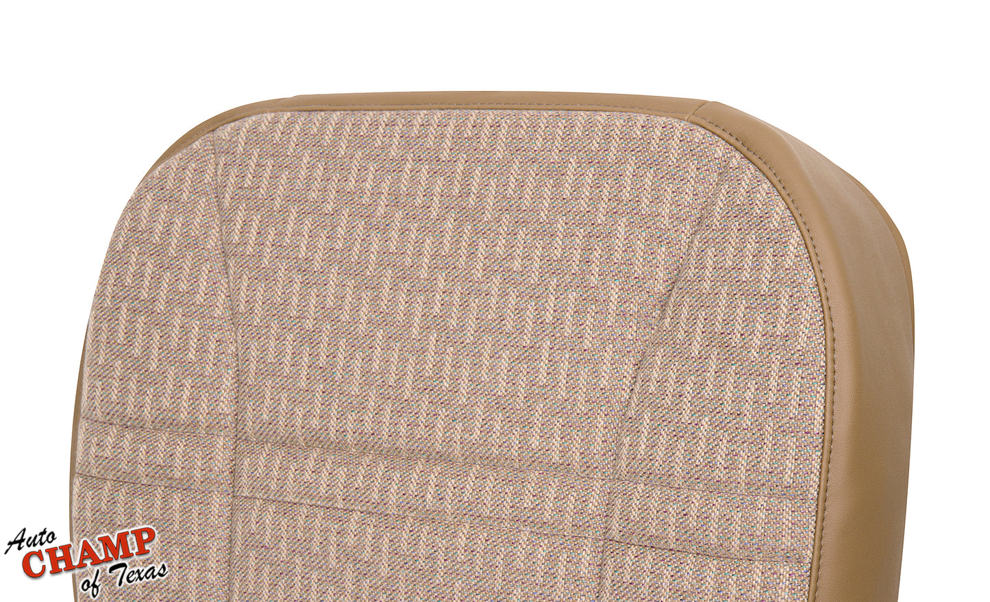 1997-1998 Jeep Cherokee Sport SE driver seat cover tan saddle close-up