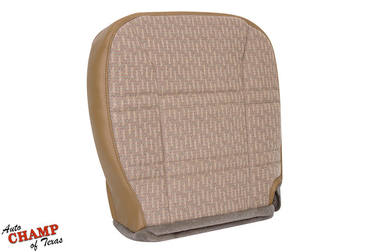 1997-1998 Jeep Cherokee Sport SE driver seat cover saddle tan fabric replacement