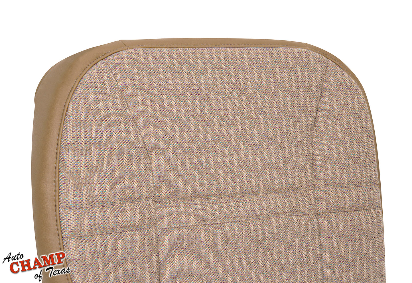 1997-1998 Jeep Cherokee Sport SE driver seat cover tan saddle side angle