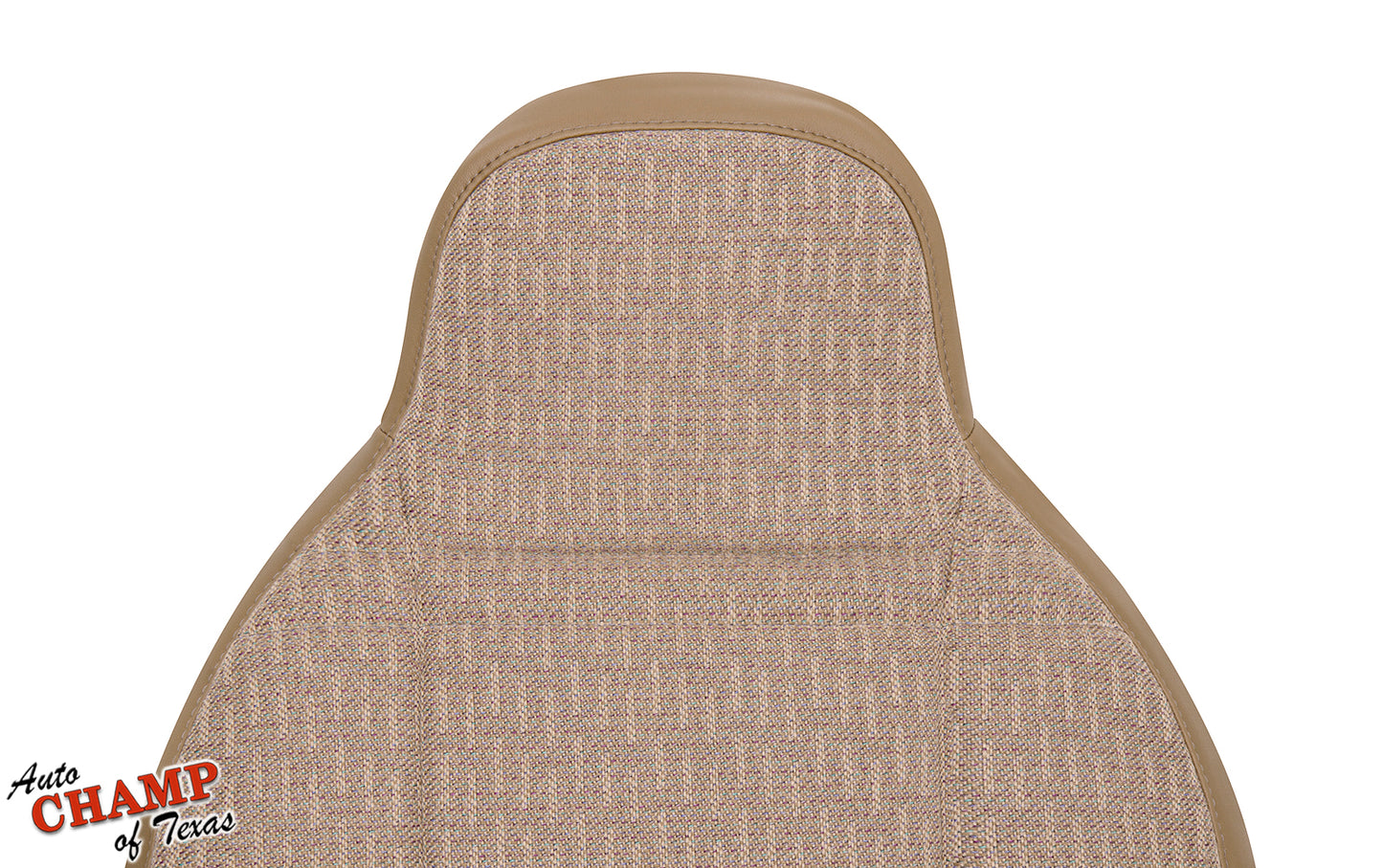 1997-1998 jeep cherokee sport se driver side lean back replacement cloth seat cover tan saddle durable high-quality upholstery auto champ of texas