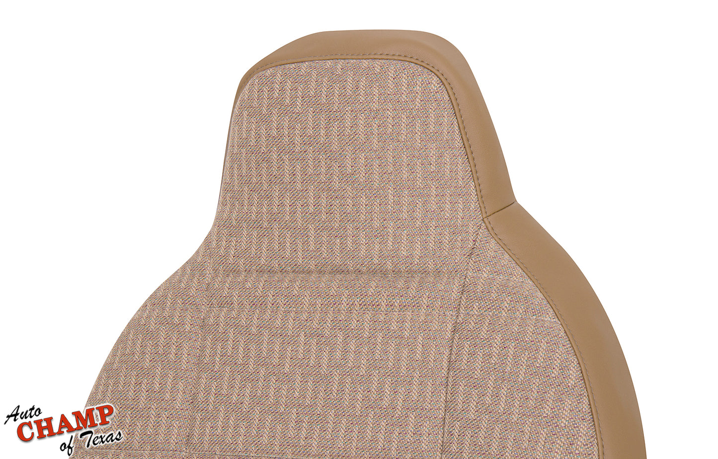 1997-1998 jeep cherokee sport se driver side lean back seat cover tan saddle