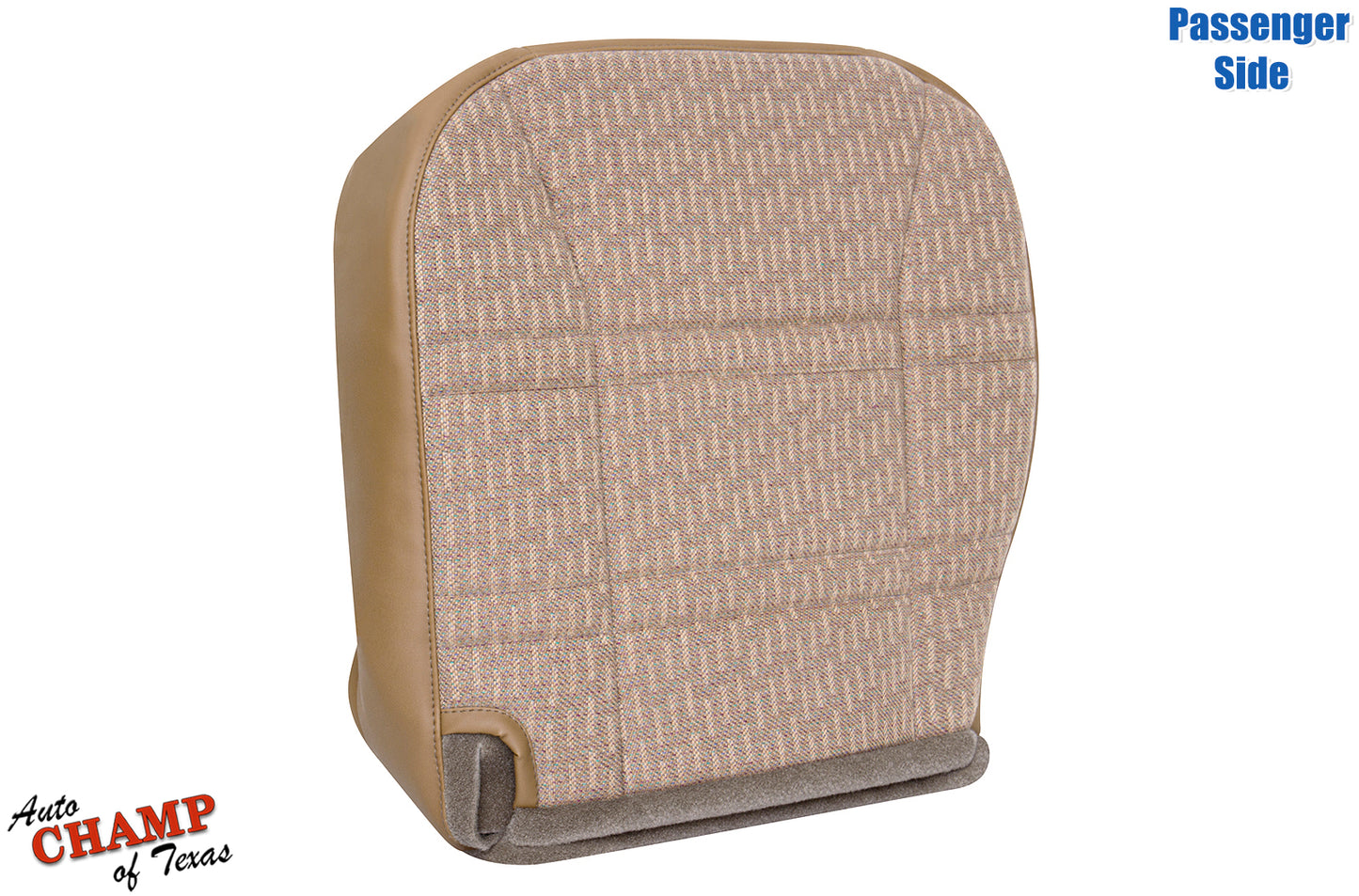 1997-1998 Jeep Cherokee Sport SE passenger seat back cover tan saddle