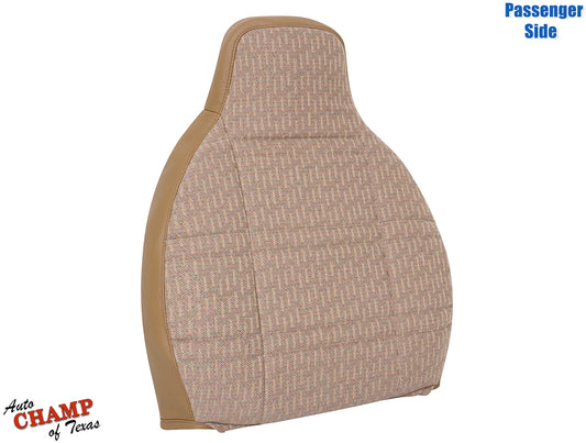 1997-1998 jeep cherokee sport se passenger seat cover tan saddle replacement