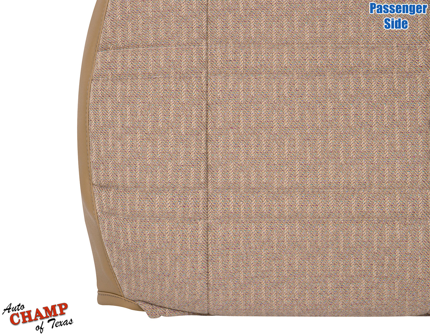 1997-1998 jeep cherokee sport se passenger seat cover tan saddle fabric replacement