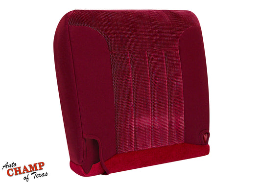rear view seat cover crimson red dodge ram