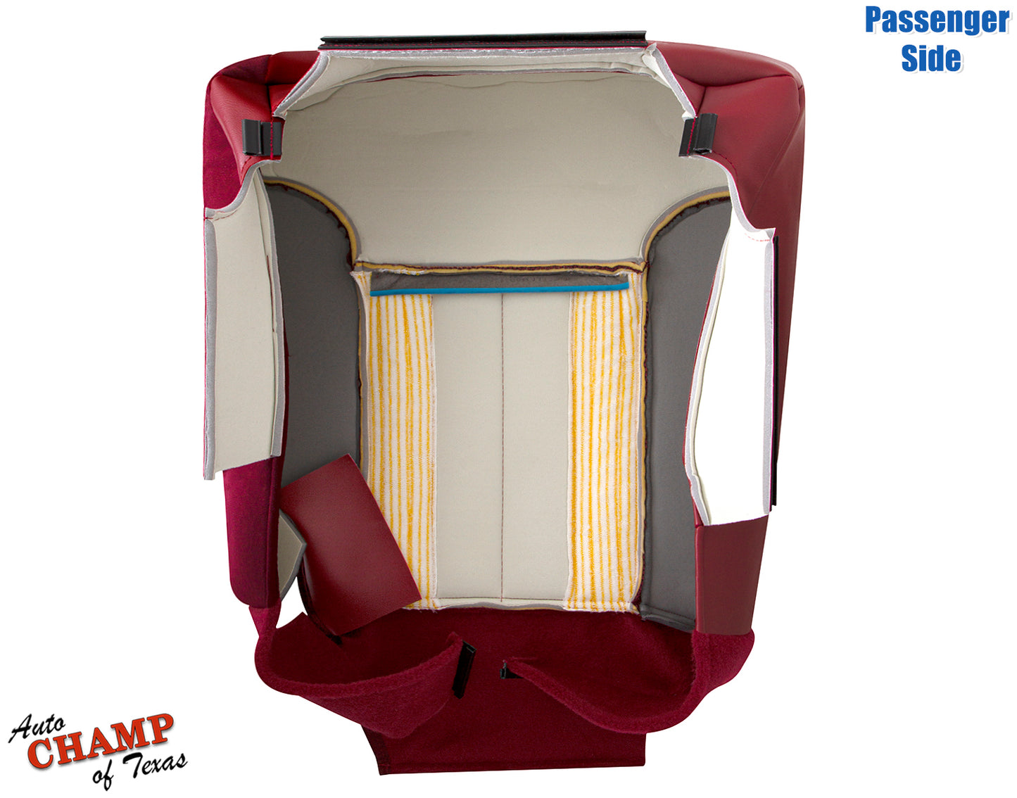 red cloth replacement seat 1997 dodge ram slt