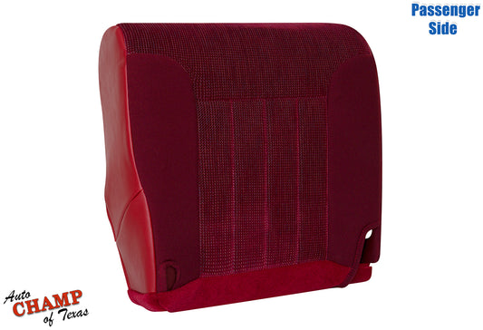 1997 dodge ram 1500 cloth seat cover crimson red