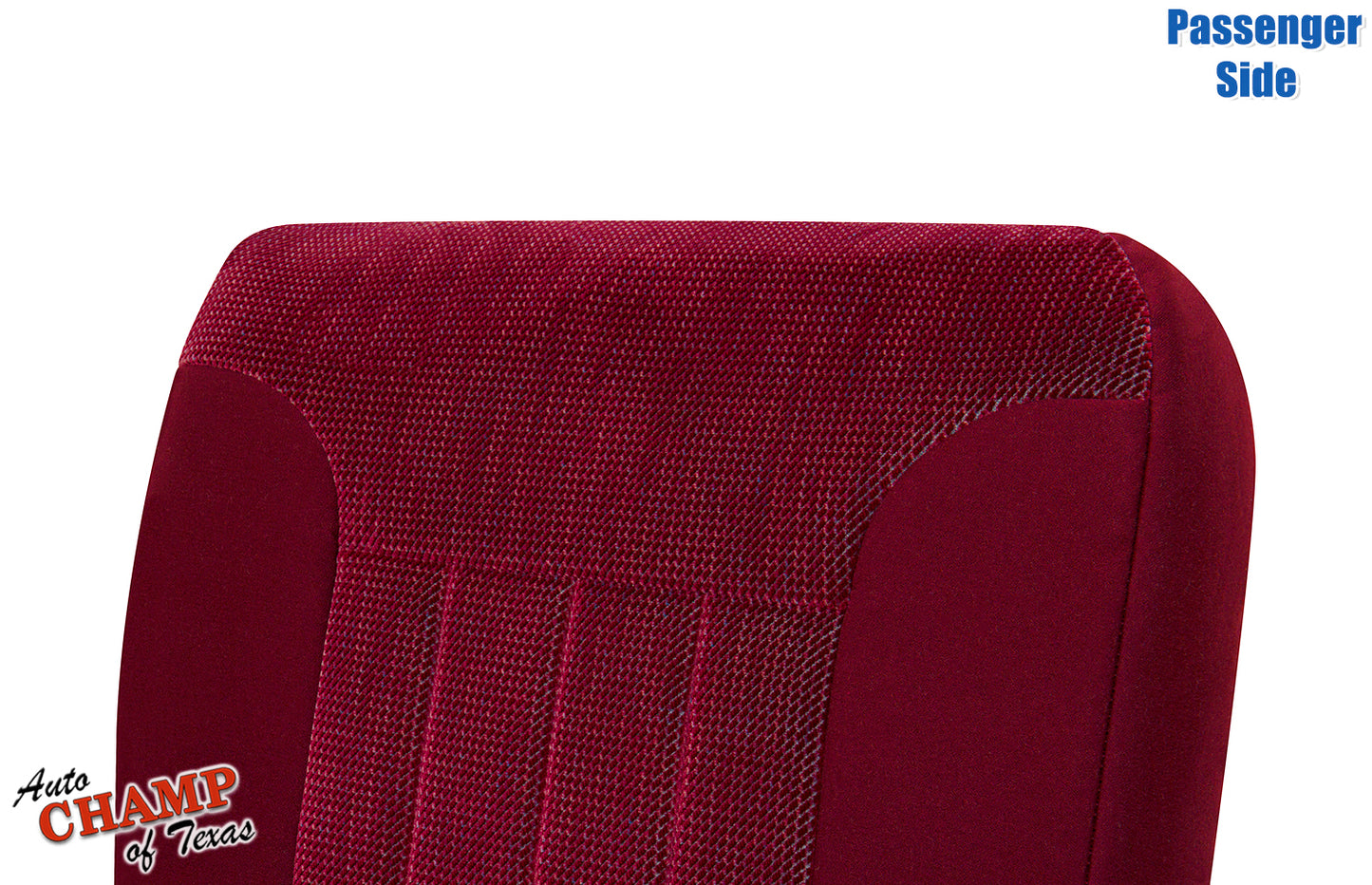 dodge ram crimson bottom seat cloth cover detail