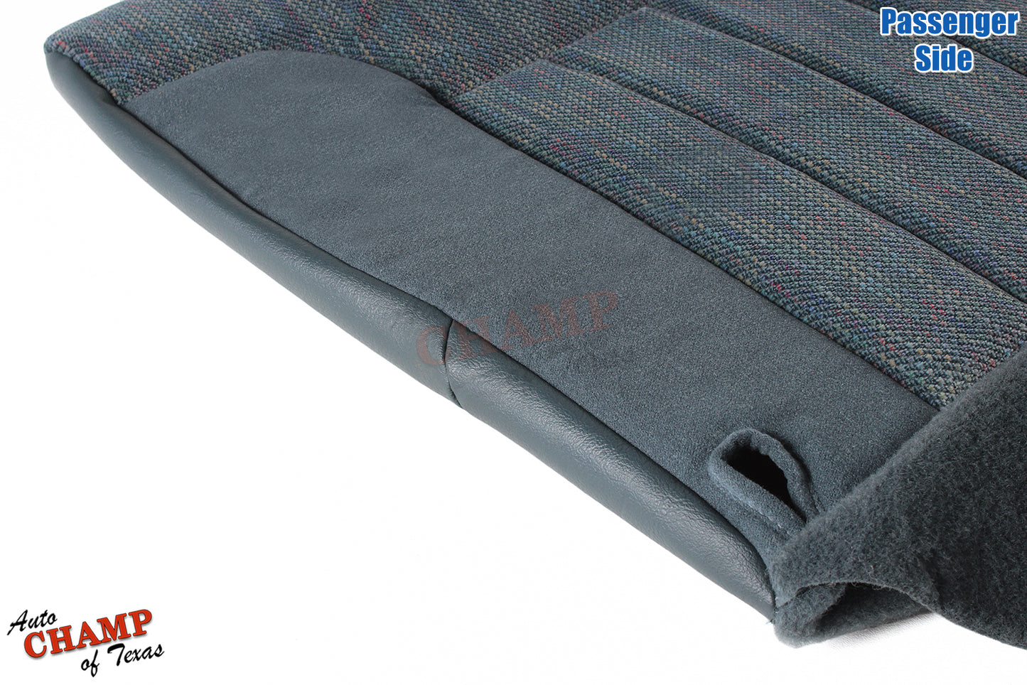 lower cushion cloth panel 1997 dodge ram blue
