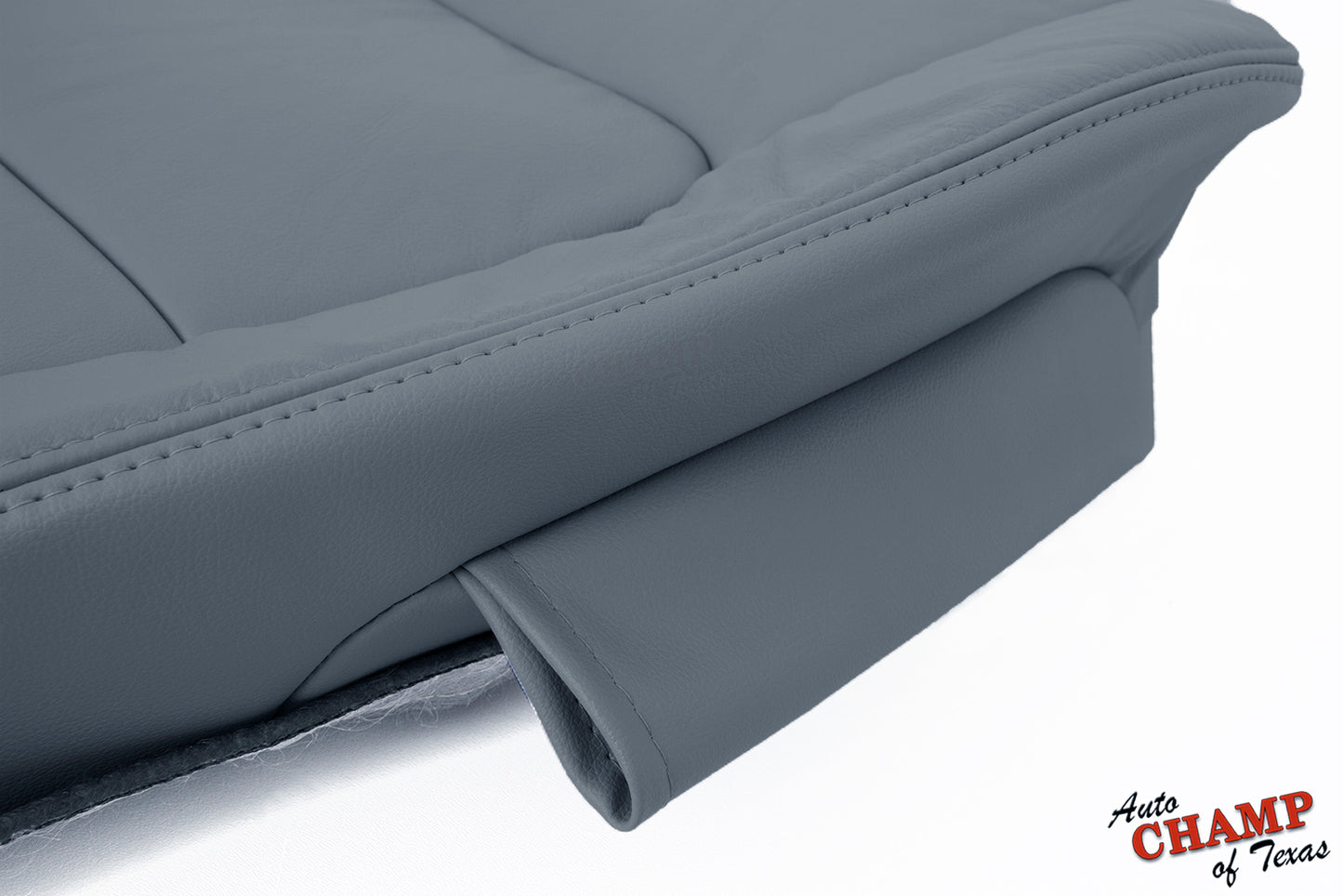 driver lower seat leather cover lexus lx470 gray opal 1998 2002