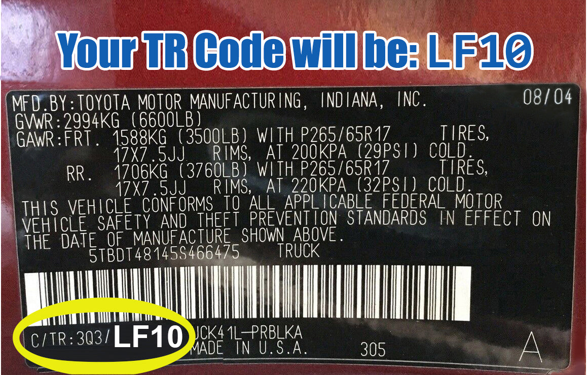 lexus lx470 interior trim code lf10 gray opal
